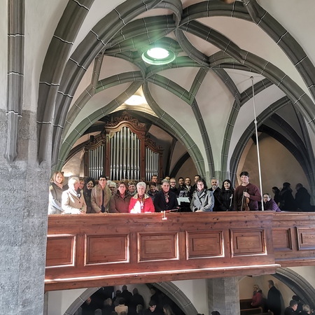 - und musikalisch gestaltet vom Kirchenchor und Orchester!